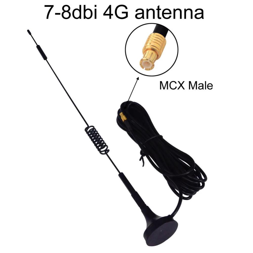 ȭ 3g 4g LTE  4G 7-8dbi LTE ׳ 698-960/1700 Mhz ڱ ⺻ RF MCX ÷ RG174 3M 10 /